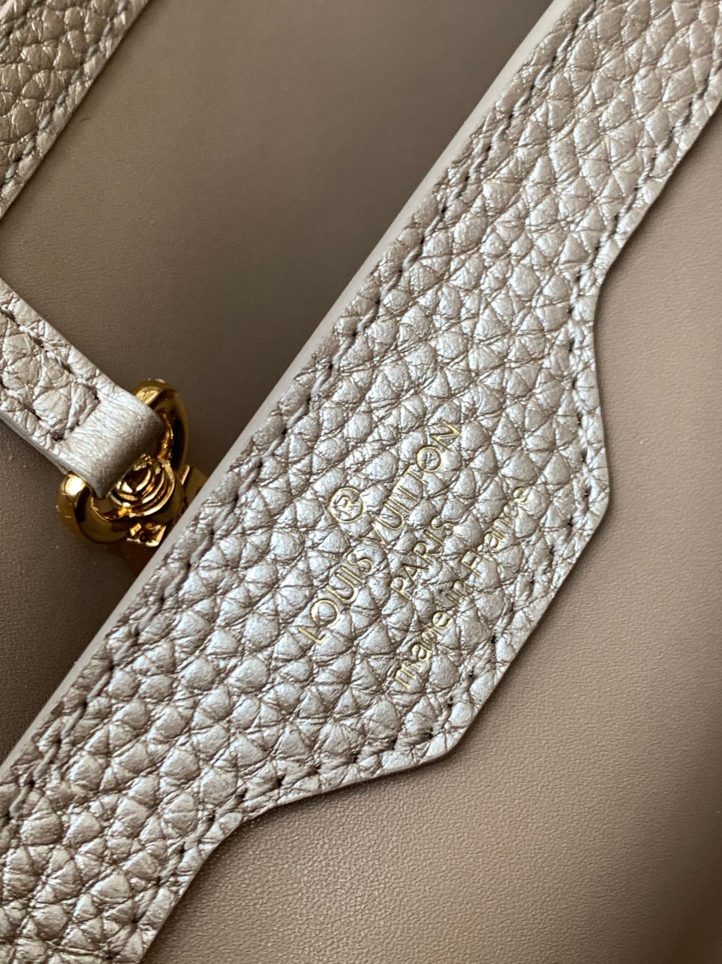 Louis Vuitton Capucines Small Bag In Nude Color