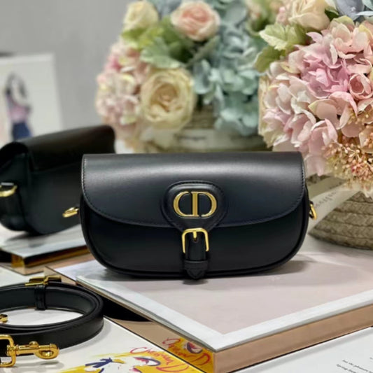 Dior Bobby East-West Bag In Black Box Calfskin