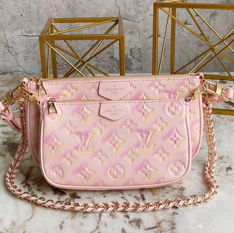 Louis Vuitton Multi Large Pochette Accessoires In Pink