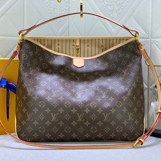 Louis Vuitton Graceful Monogram Canvas In Brown Retro Presbyopia With  Striped Lining