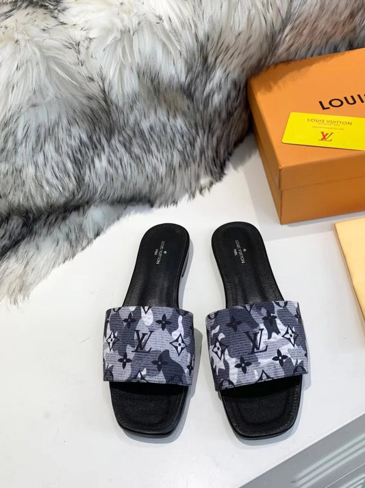 LV Classic Presbyopia Series Slippers With Canvas