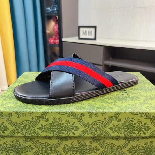 Gucci Monogram Street Style Sport Slides