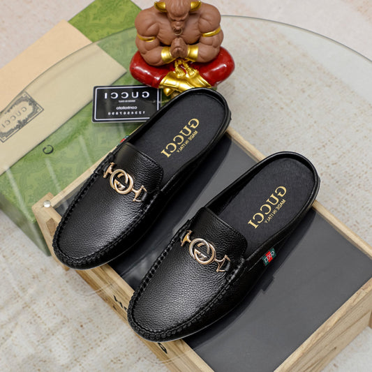 Gucci Men's Casual Leather Shoes Business Loafers