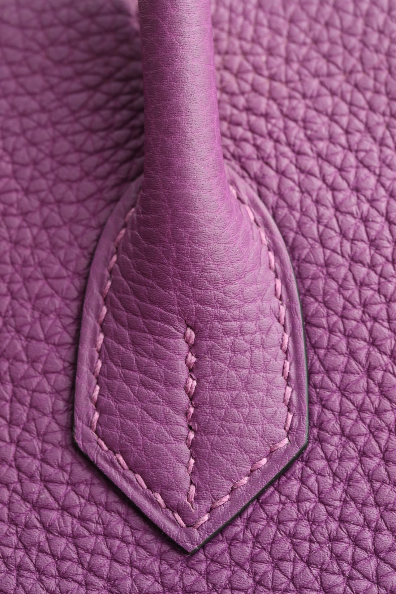 Hermes Birkin 30 Bag in Anemone Purple Togo Leather 