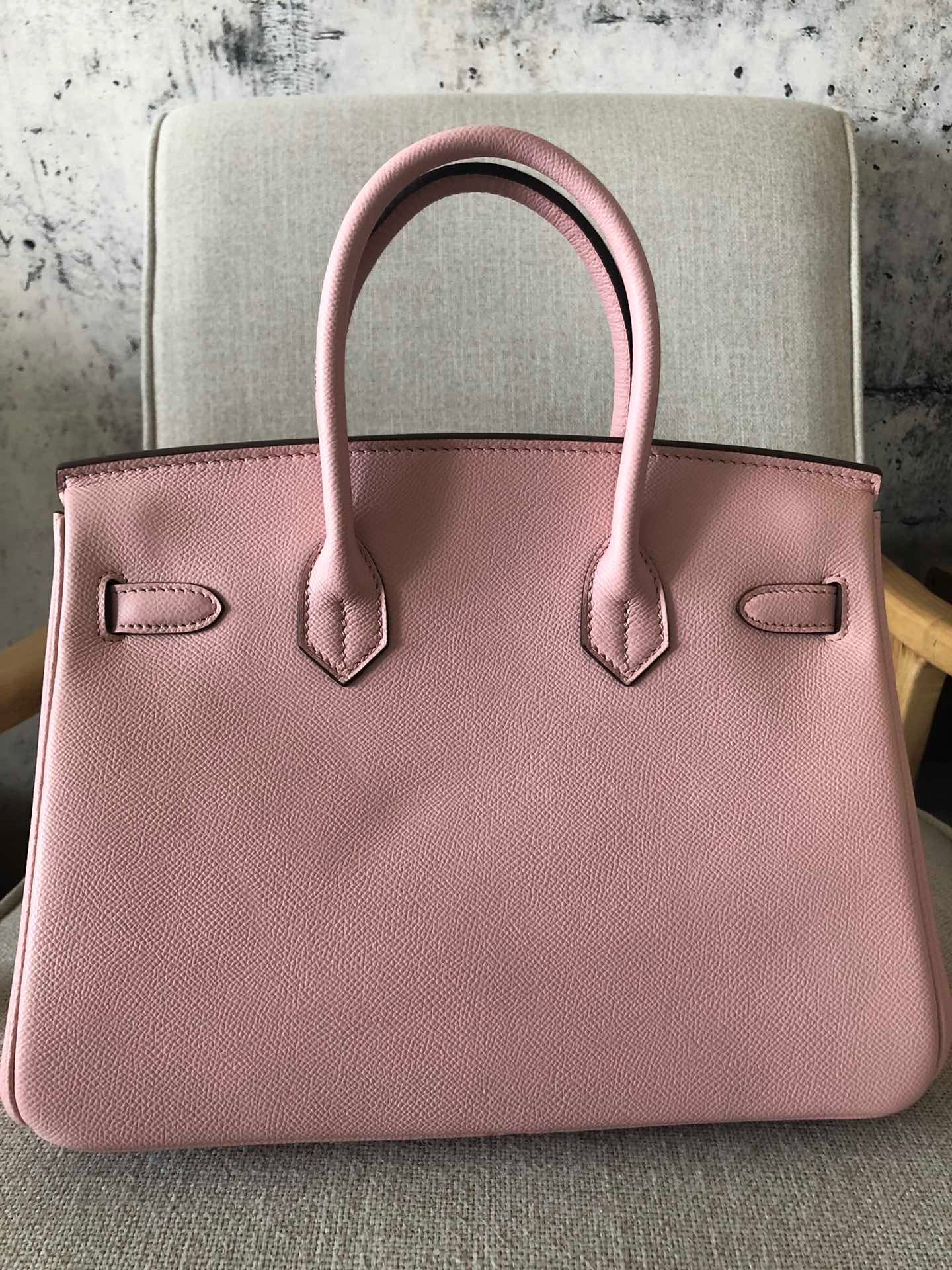 Hermes Birkin 35 Bag In Rose Confetti Epsom Leather