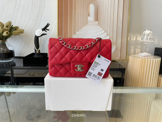 Chanel Mini Flap In Red Calfskin