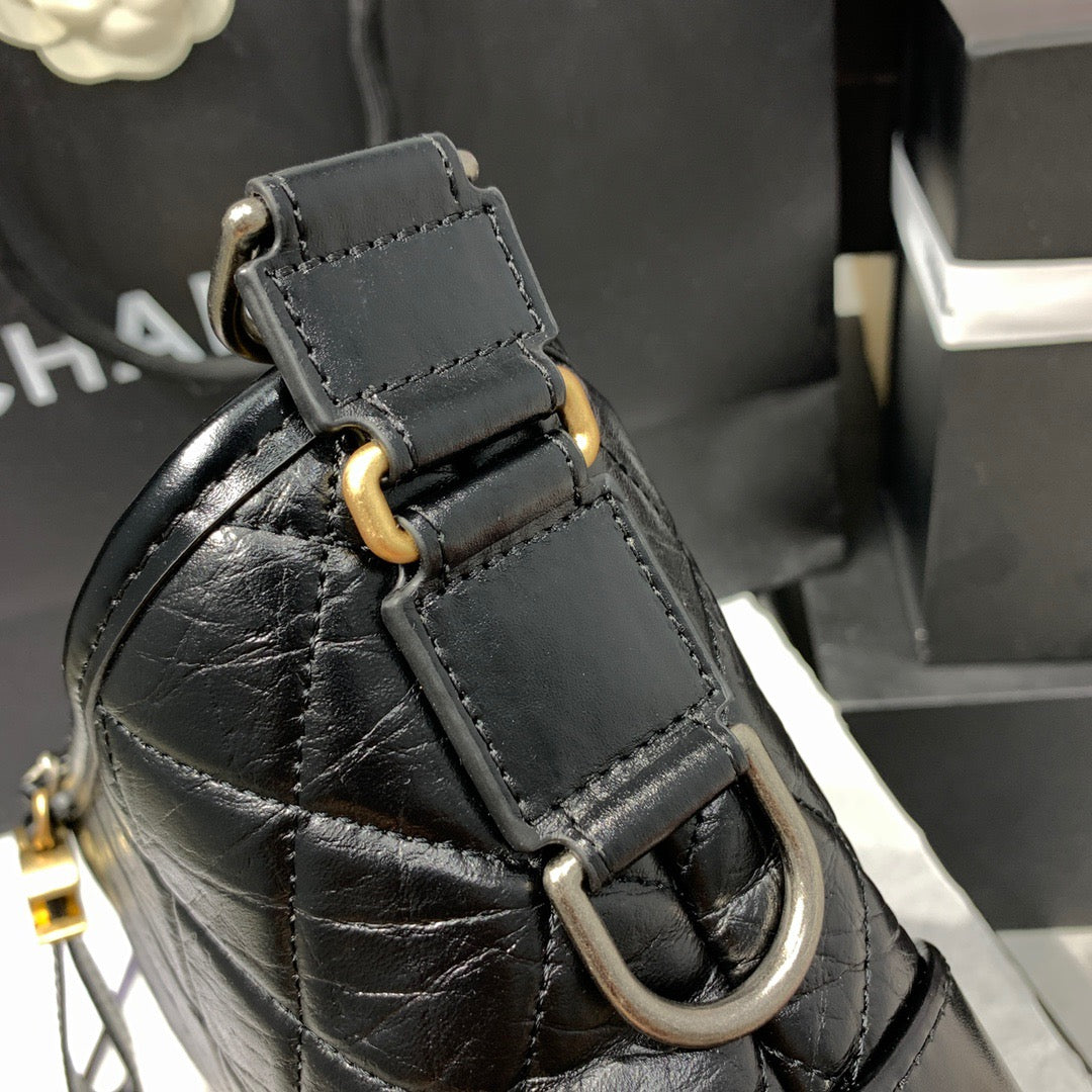 Chanel Gabrielle Hobo Bag In Black