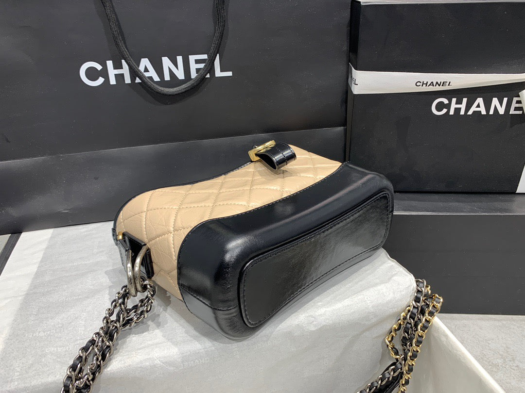 Chanel Gabrielle Hobo Bag In Milk Tea color