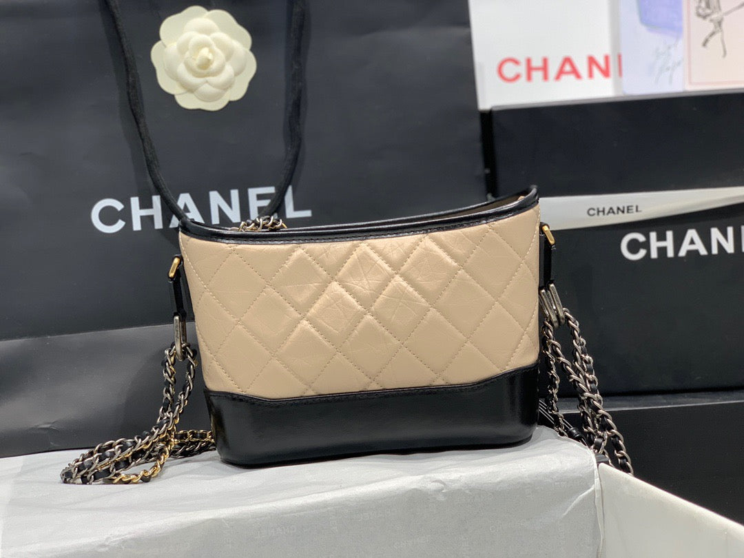 Chanel Gabrielle Hobo Bag In Milk Tea color