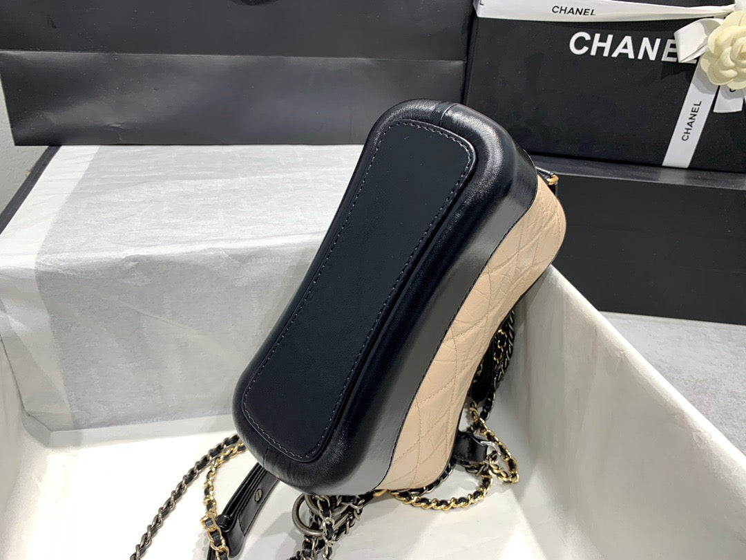 Chanel Gabrielle Hobo Bag In Milk Tea color