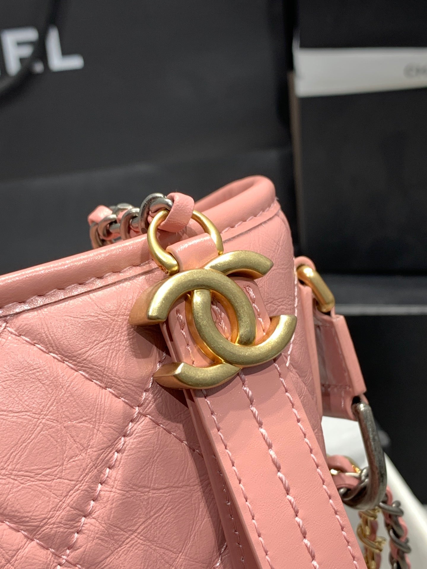 Chanel Gabrielle Hobo Bag In Pink