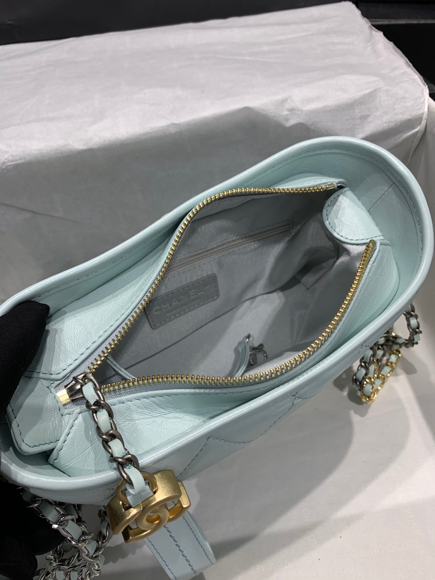 Chanel Gabrielle Hobo Bag In Blue