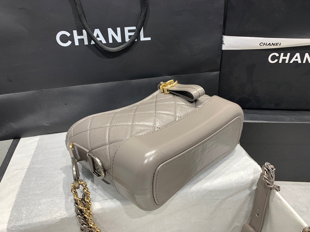 Chanel Gabrielle Hobo Bag In Gray