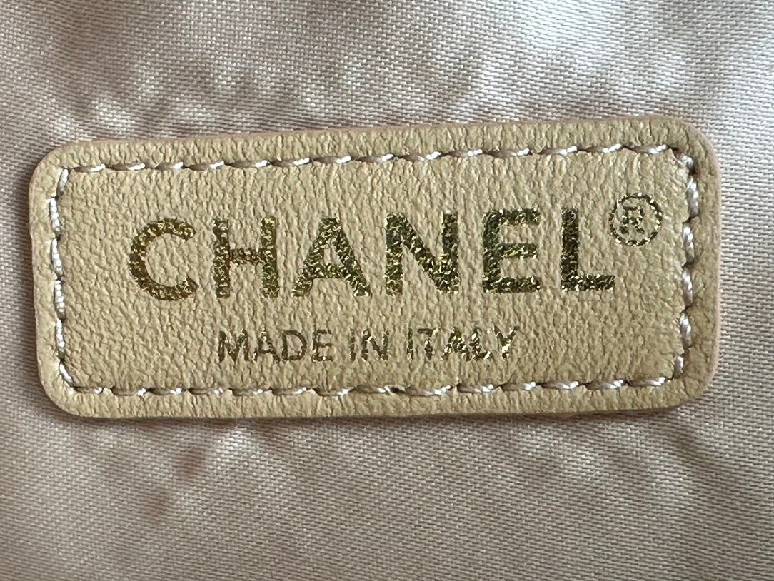 CHANEL Grand Shopping Tote In Yellow