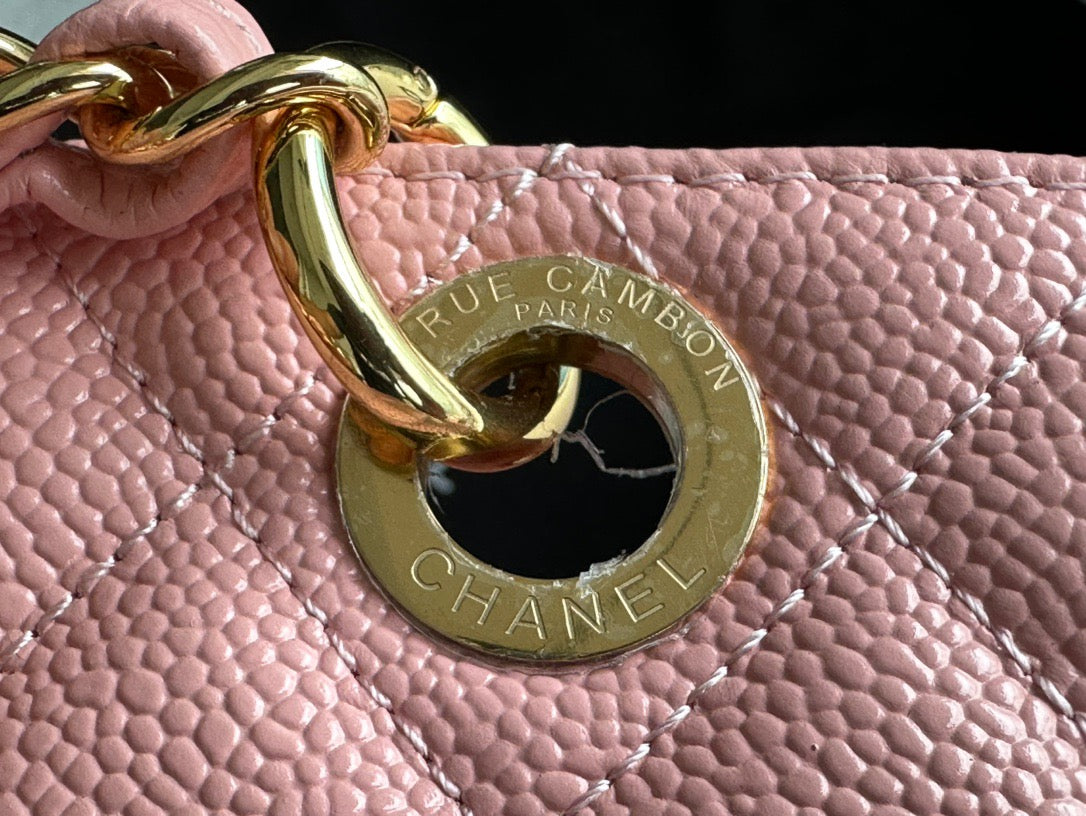 CHANEL Grand Shopping Tote In Pink