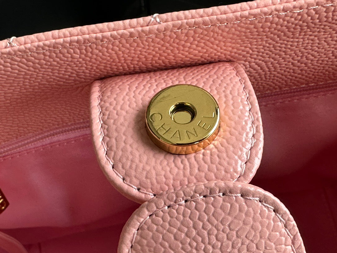 CHANEL Grand Shopping Tote In Pink