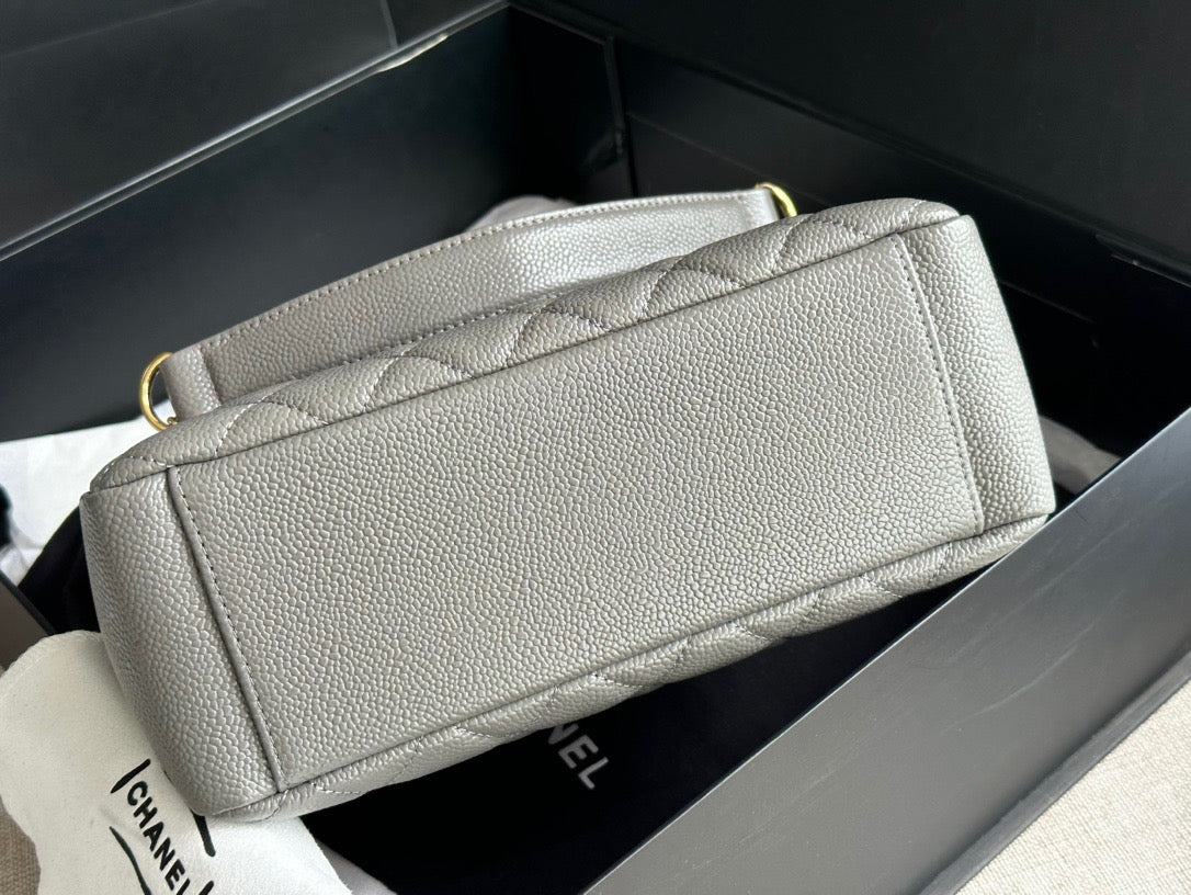 CHANEL Grand Shopping Tote In Gray