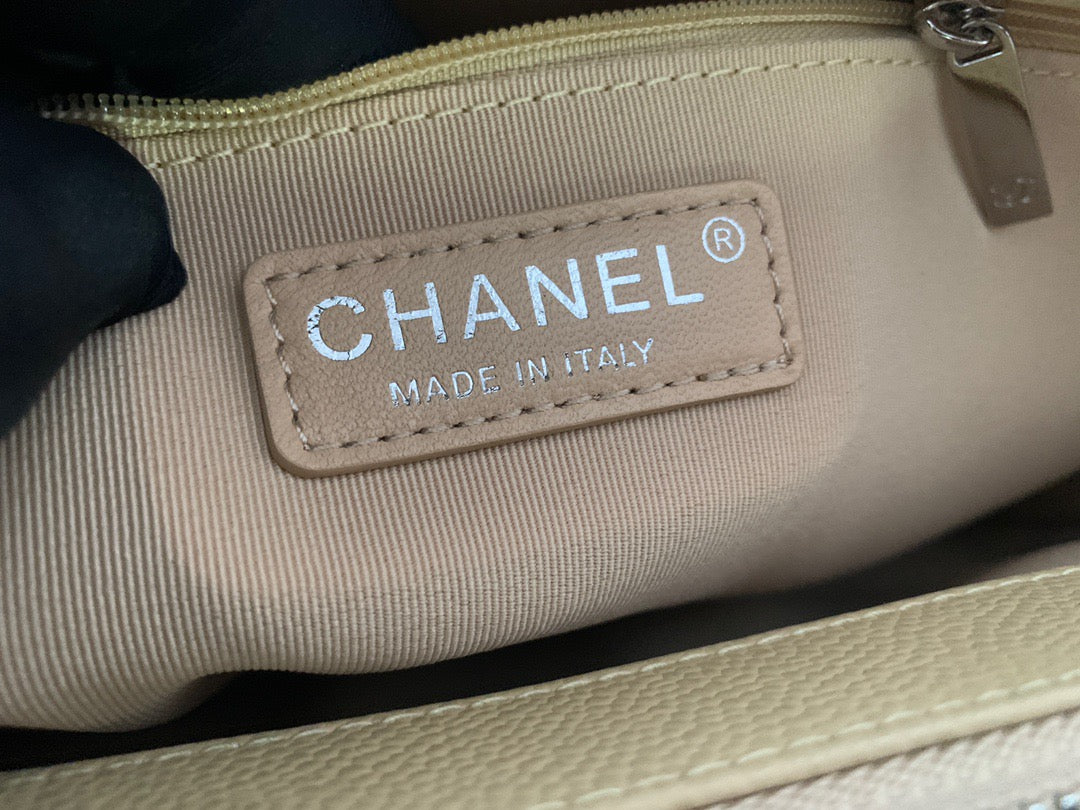 CHANEL Grand Shopping Tote In Yellow