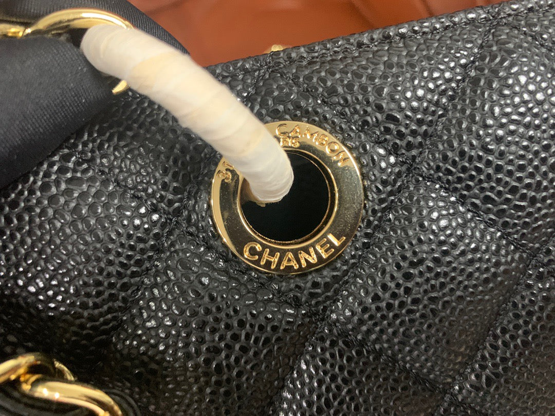 CHANEL Grand Shopping Tote In Black