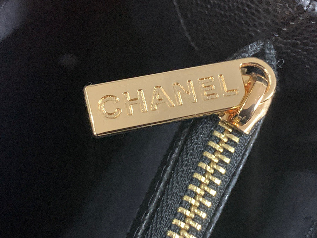 CHANEL Grand Shopping Tote In Black