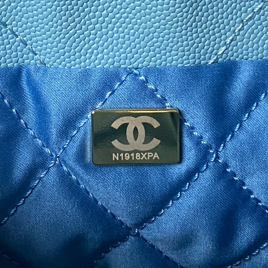 Chanel 22 Mini Bag In Blue