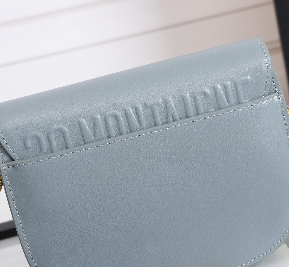 Dior Bobby Small Bag In Haze Blue Box Calfskin