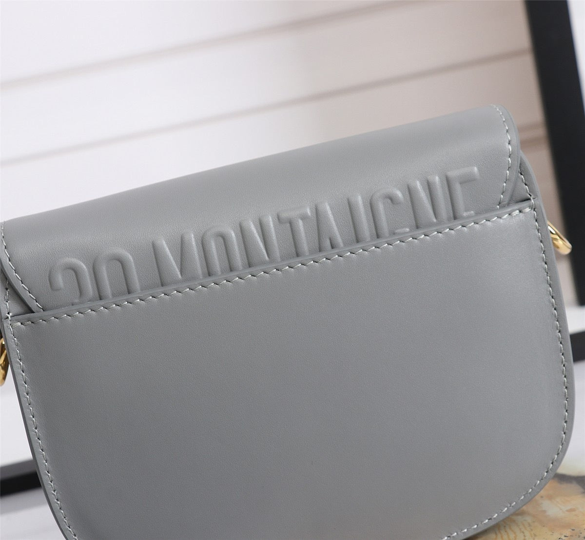 Dior Bobby Small Bag In Gray Box Calfskin