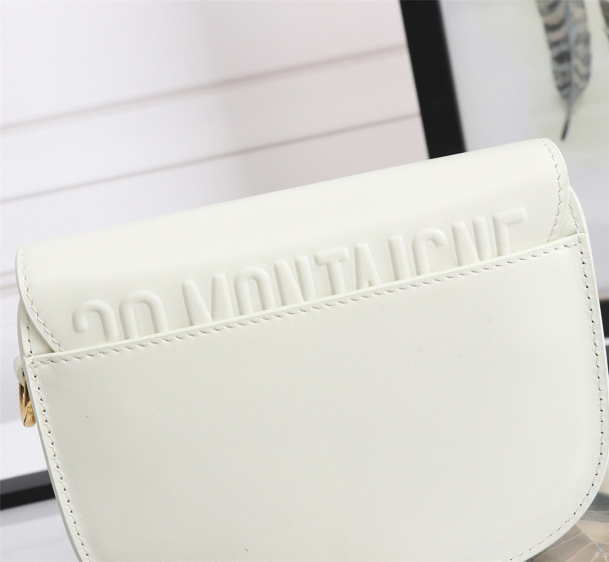 Dior Bobby Micro Bag In White Box Calfskin