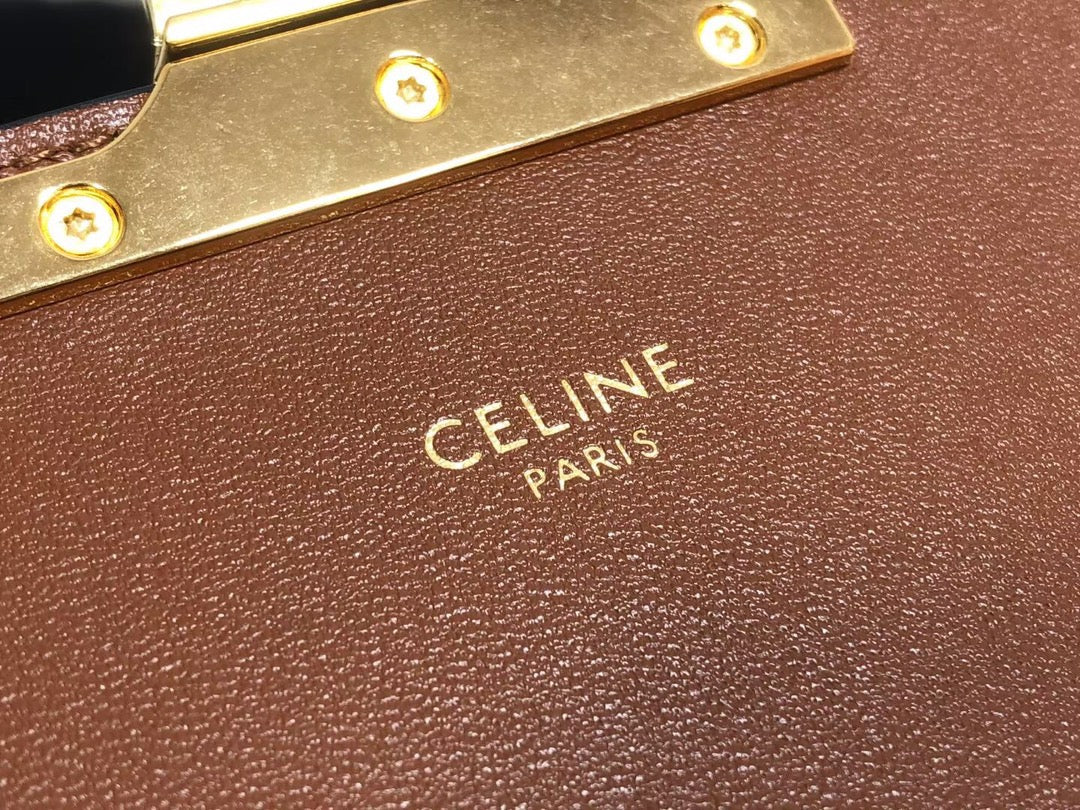 Celine Classic Box Teen Bag In Fabric Patchwork leather Vintage Canvas Box