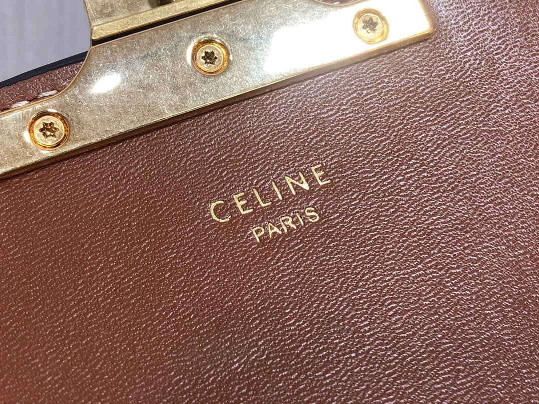 Celine Classic Box Teen Bag In Fabric Patchwork leather Vintage Canvas Box