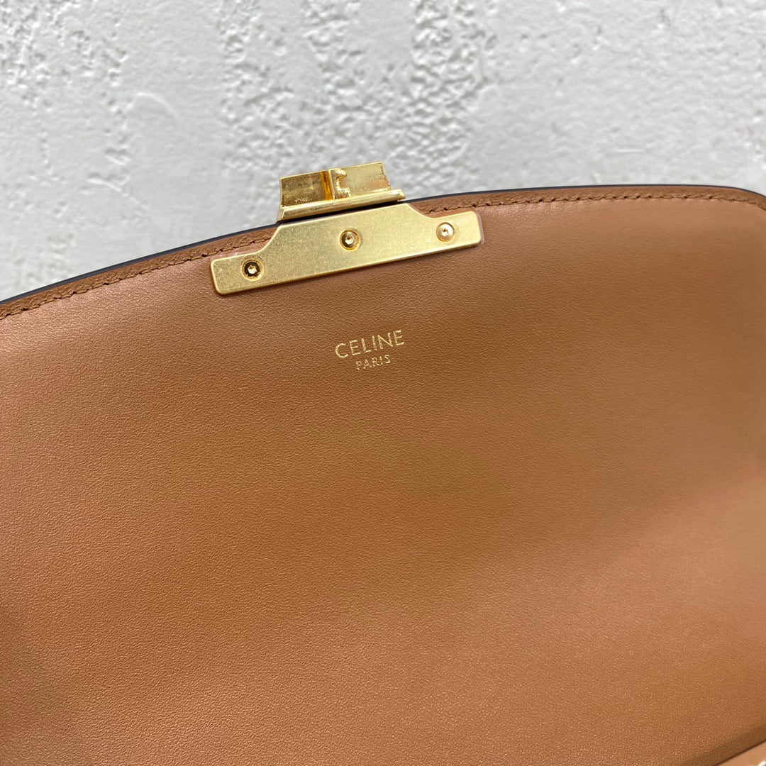 Celine Classic Triomphe Medium Bag In Presbyopic Retro Bag