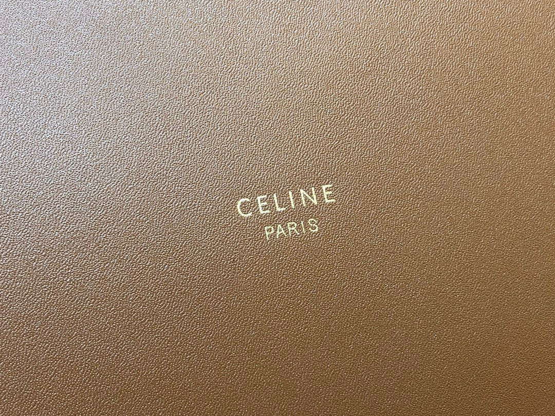 Celine Bucket 16 Bag In Canvas With Celine Logo