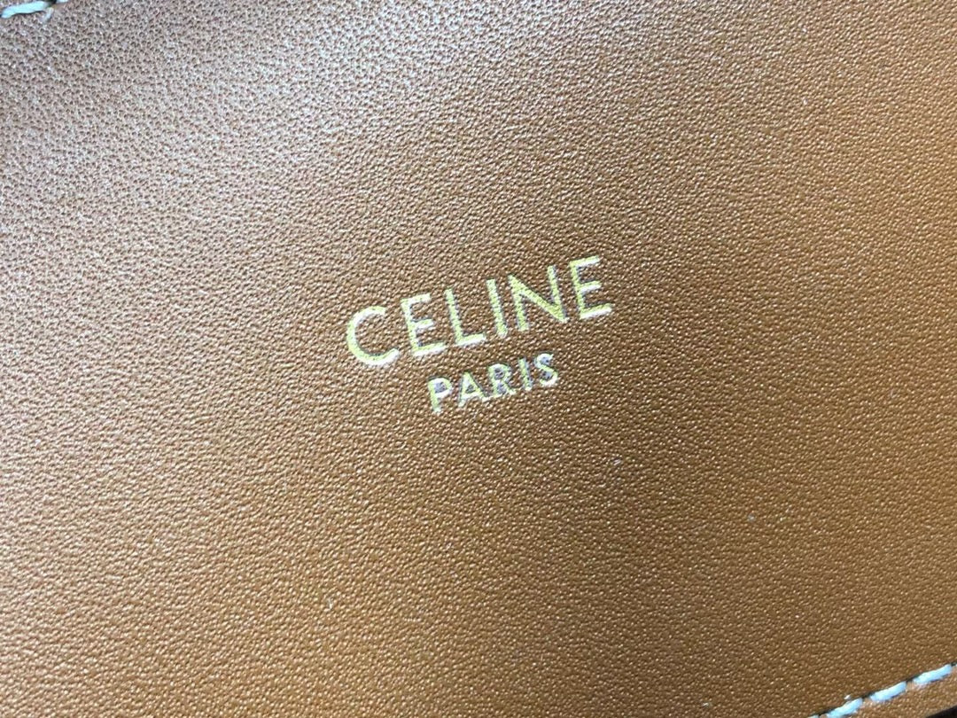 Celine Denim Arc De Triomphe Jacquard Small Tote With Celine Logo