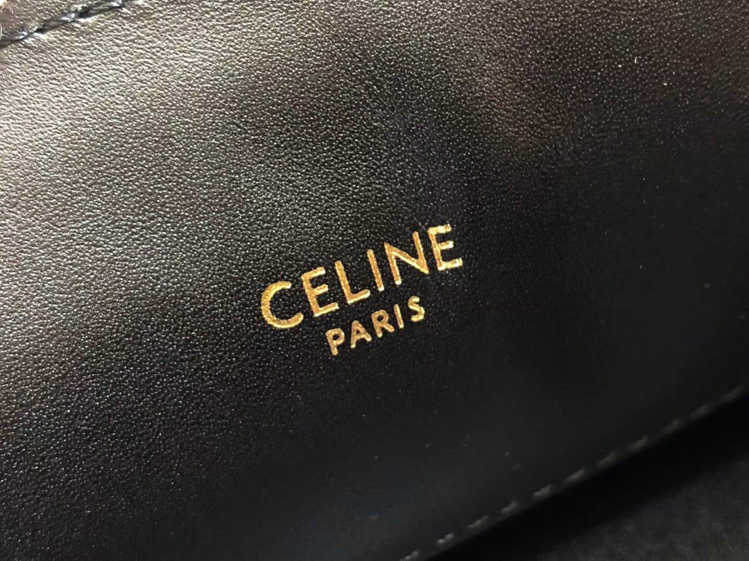 Celine Denim Arc De Triomphe Jacquard Small Tote