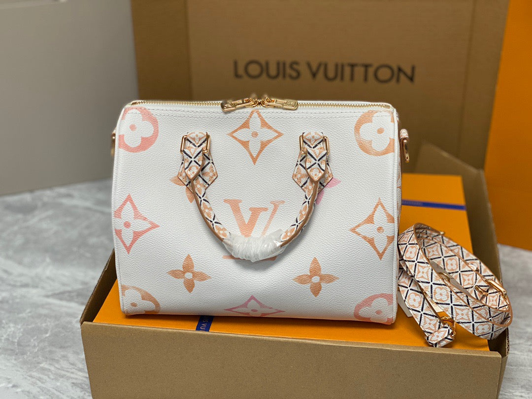 LV Speedy 25 In Orange Presbyopia Series