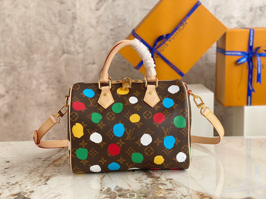 LV Speedy 25 Yayoi Kusama Series