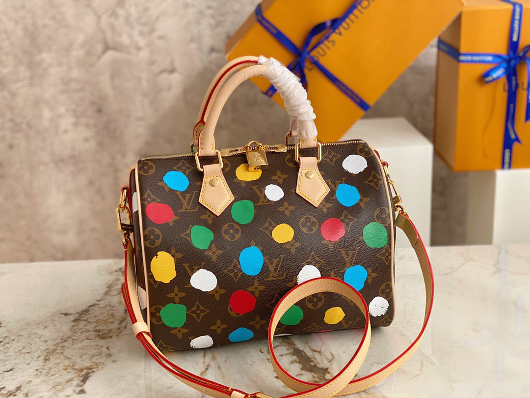 LV Speedy 25 Yayoi Kusama Series