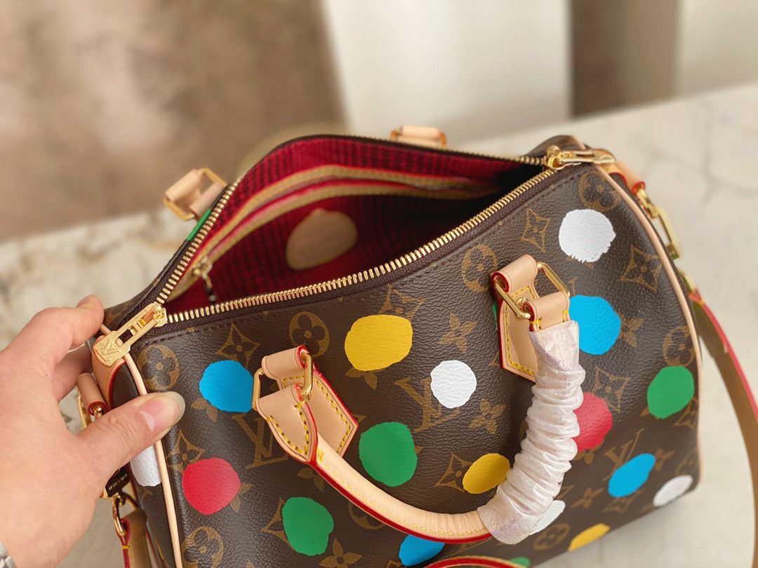 LV Speedy 25 Yayoi Kusama Series