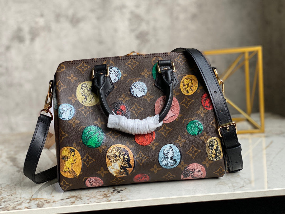 LV Speedy 25 Fornasetti Joint Model