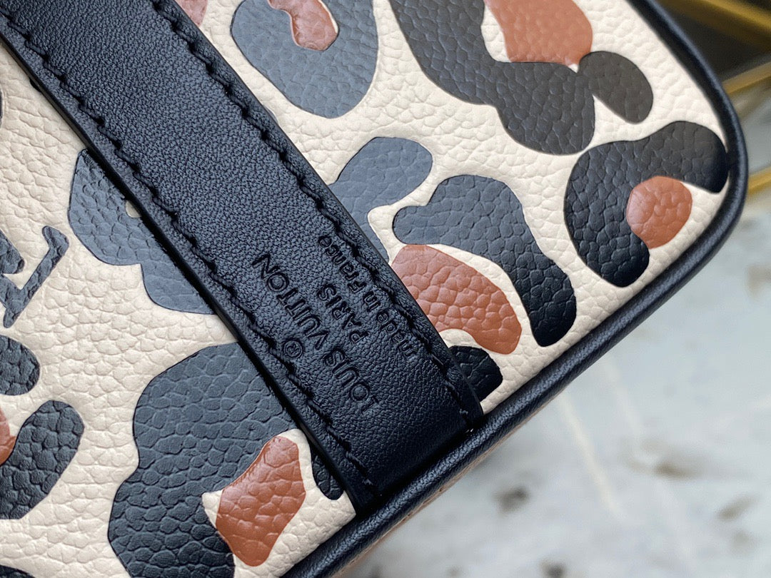 LV Speedy 25 In Brown Leopard Print Series