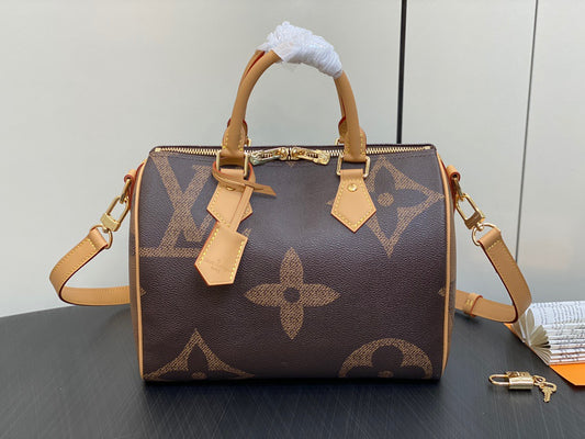 LV Speedy 25 Jungle Series Large Flower