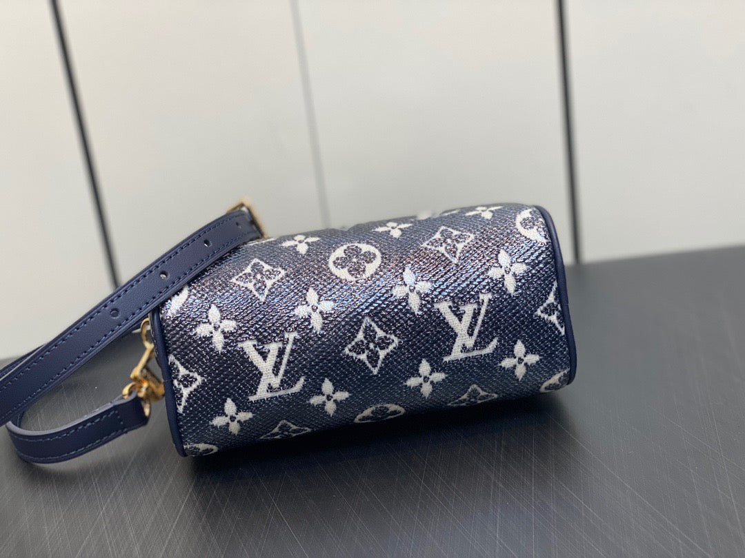 LV Speedy 16 In Denim Style