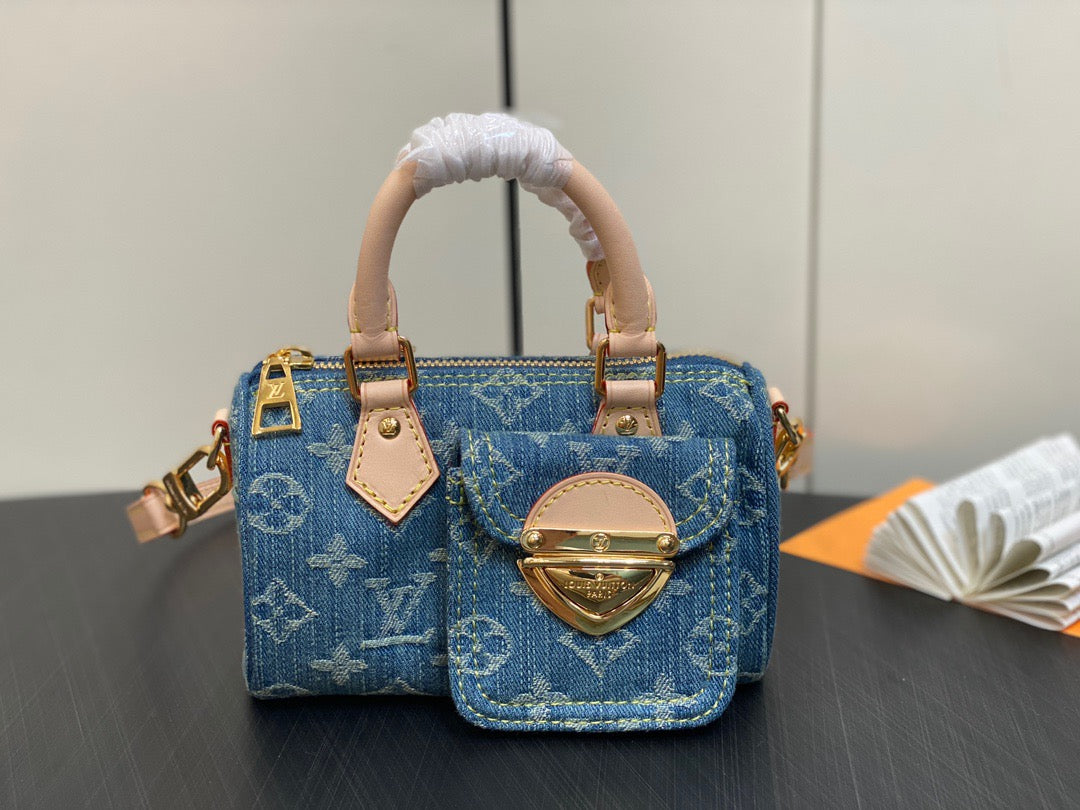 LV Speedy 16 Denim Presbyopia Series