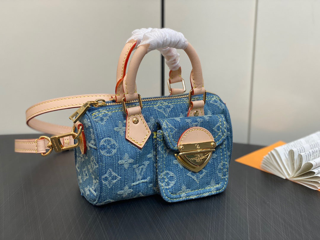 LV Speedy 16 Denim Presbyopia Series