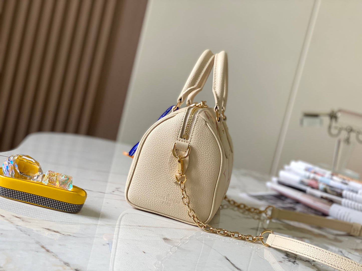 LV Speedy 20 Strawberry Cream Series