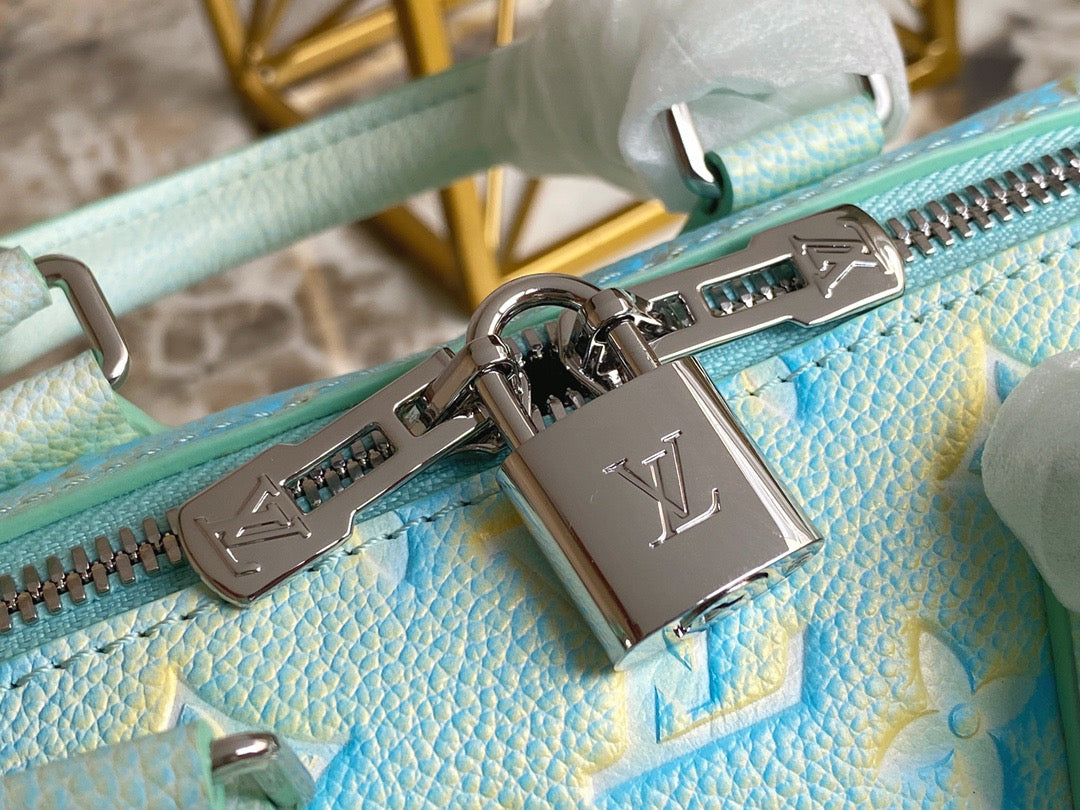 LV Speedy 20 In Mint Green Summer Star Series