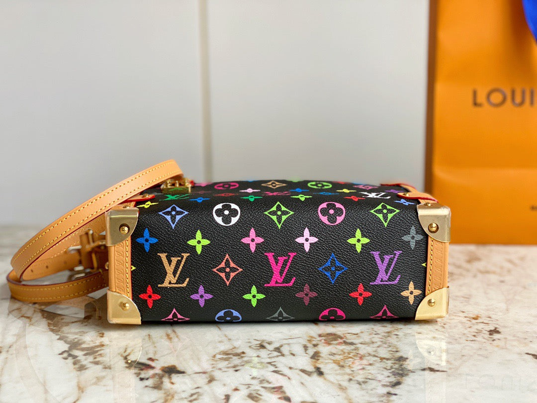 Louis Vuitton Surder Bag Sologne Monogram Multi-Black