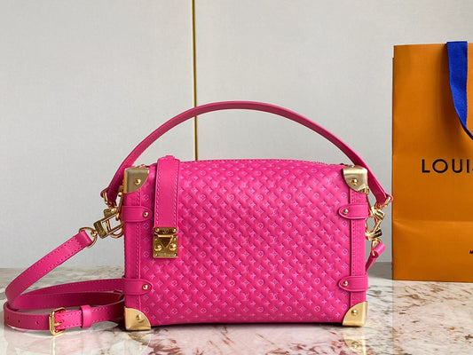 Louis Vuitton Rose Red Daphne Series