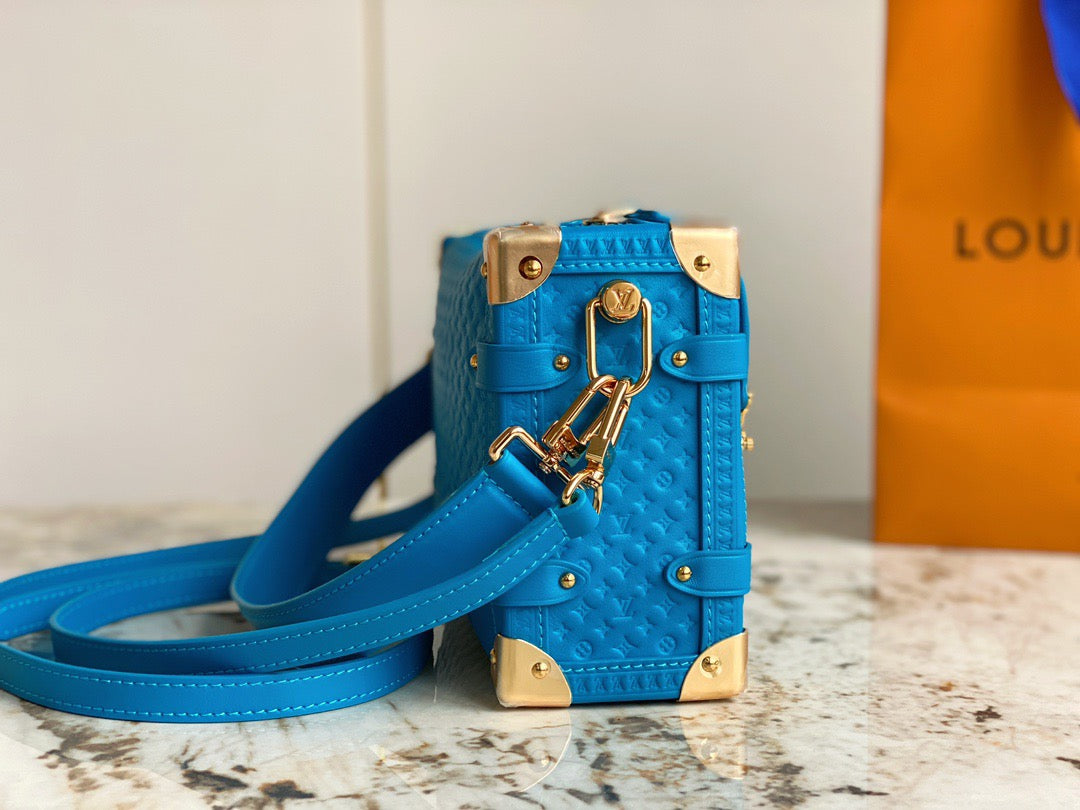 Louis Vuitton Blue Daphne Series