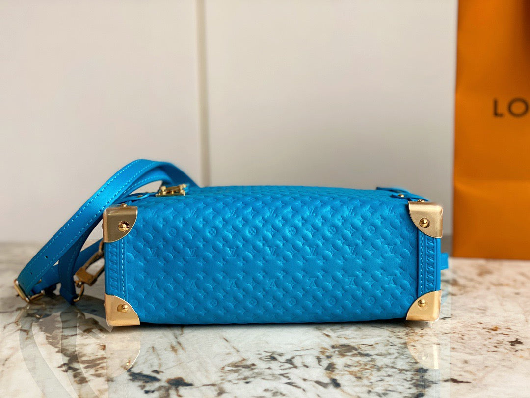 Louis Vuitton Blue Daphne Series